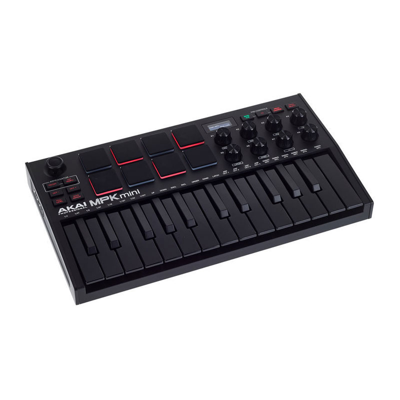 میدی کنترلر کارکرده AKAI MPK Mini MK3 Black