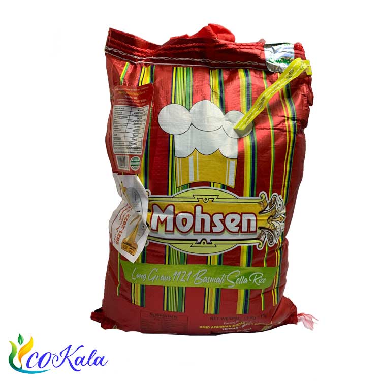 برنج دانه بلند محسن 10 کیلویی