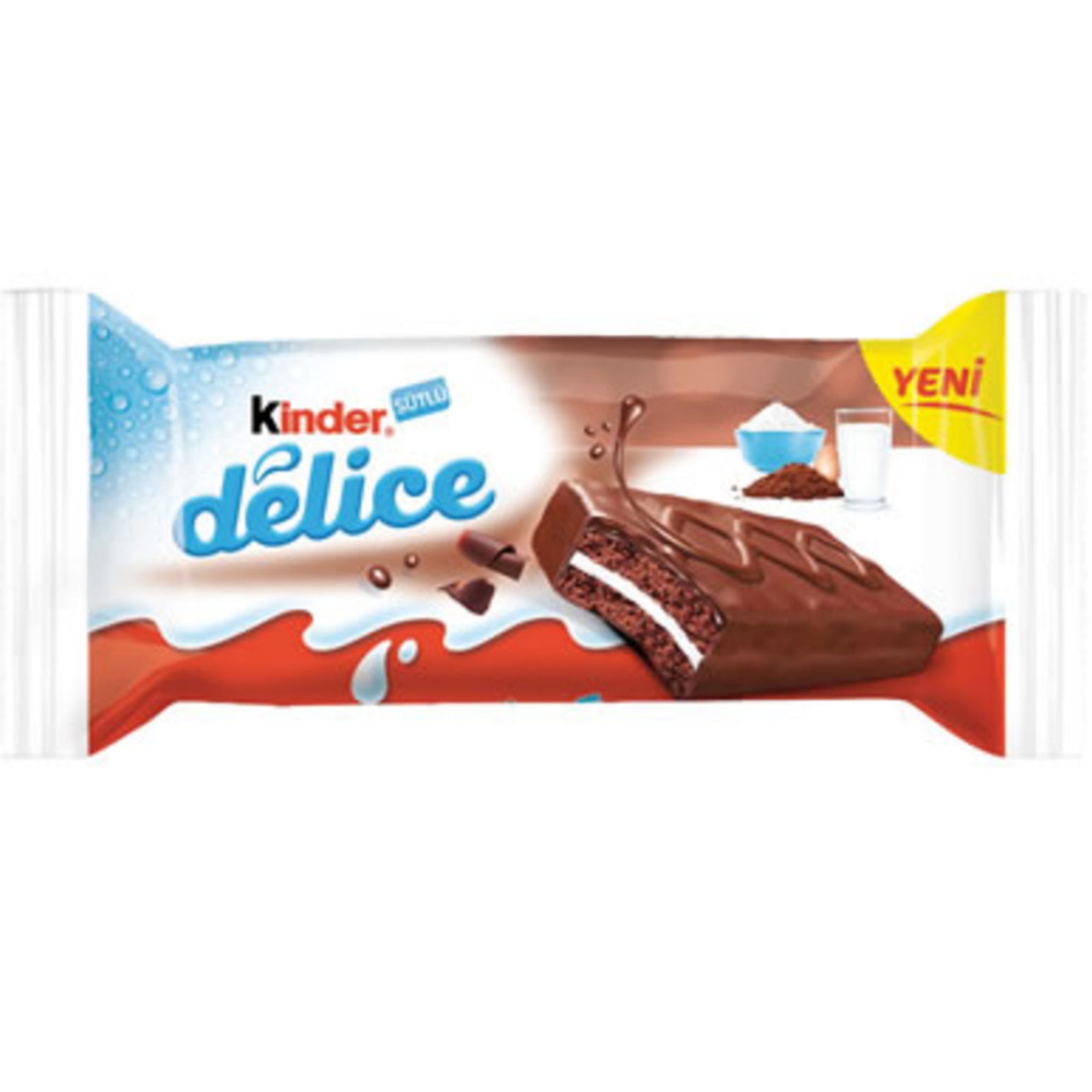 کیک شیری شکلاتی دلیس کیندر