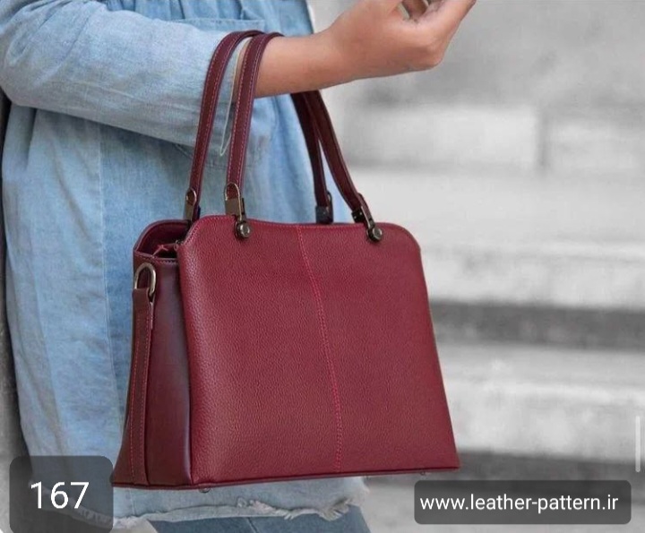 الگو کیف دستی زنانه چرم کد T-167