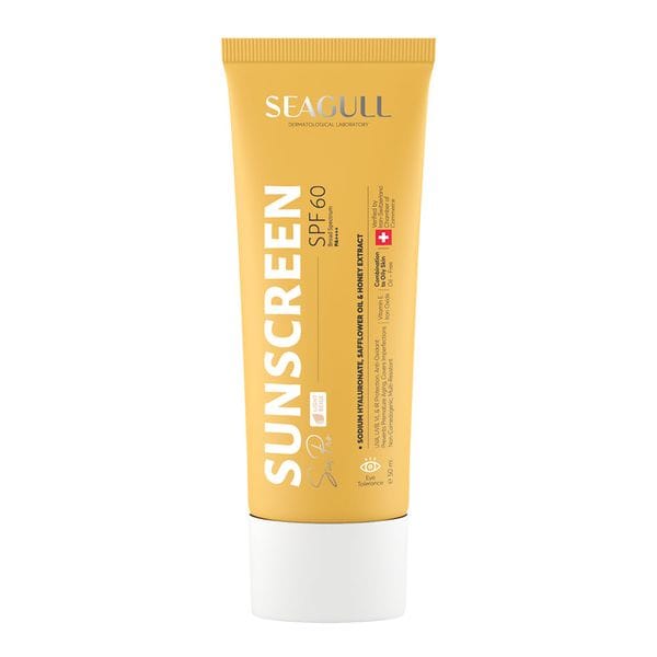 کرم ضد آفتاب رنگی فاقد چربی SPF60 بژ روشن سی گل