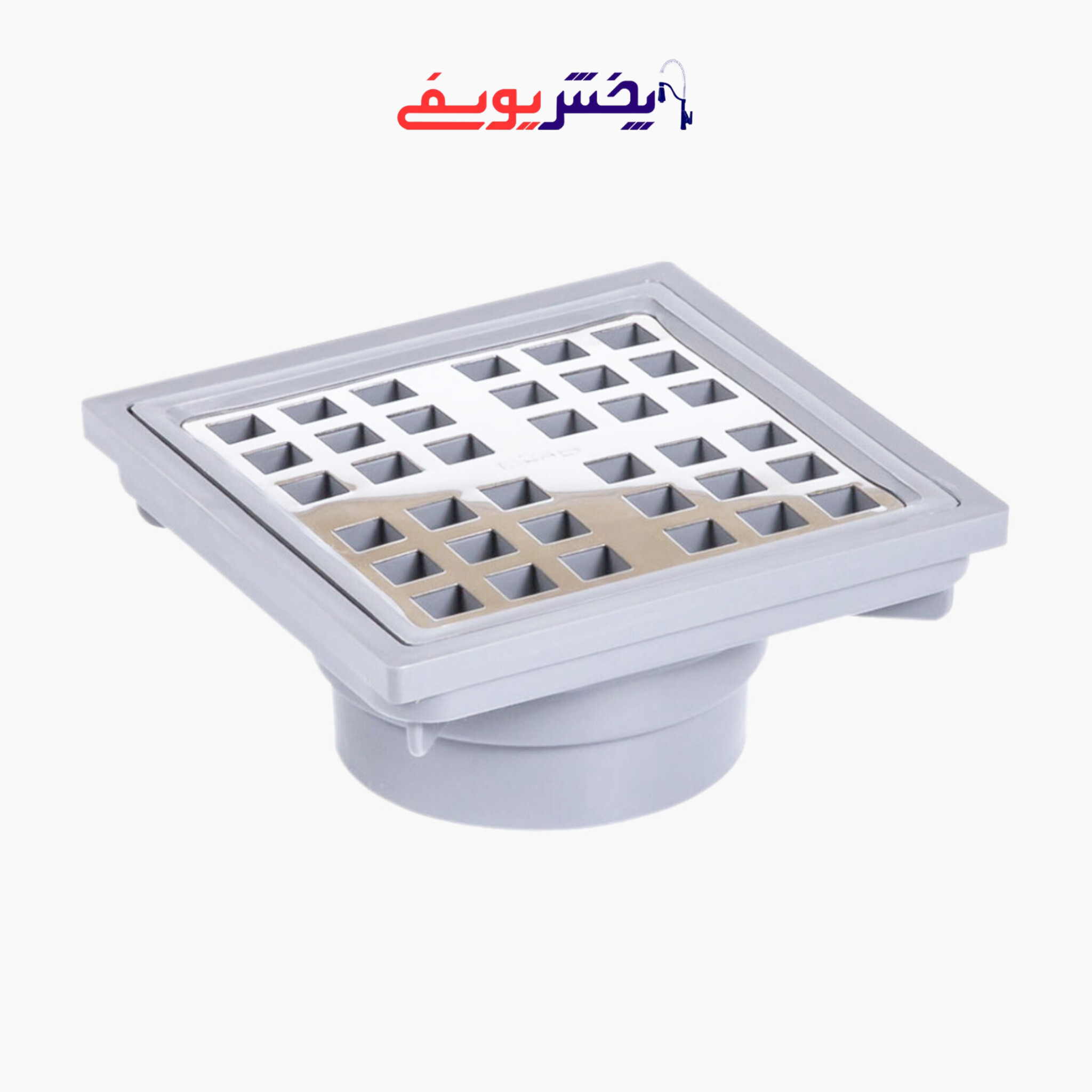 کفشور درب استیل میراب خروجی مرکز 15*15
