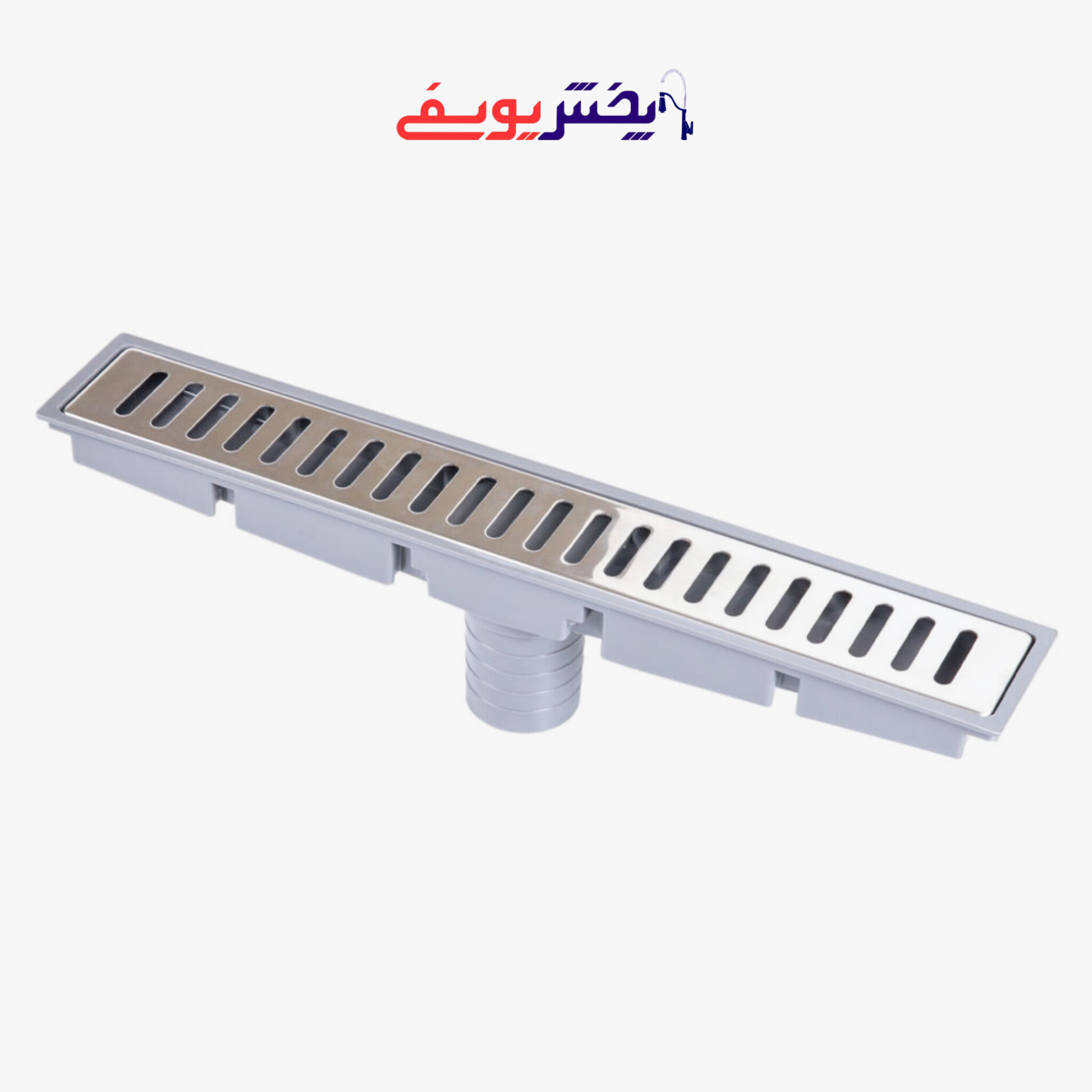 کفشور درب استیل میراب مدل خطی 6*40