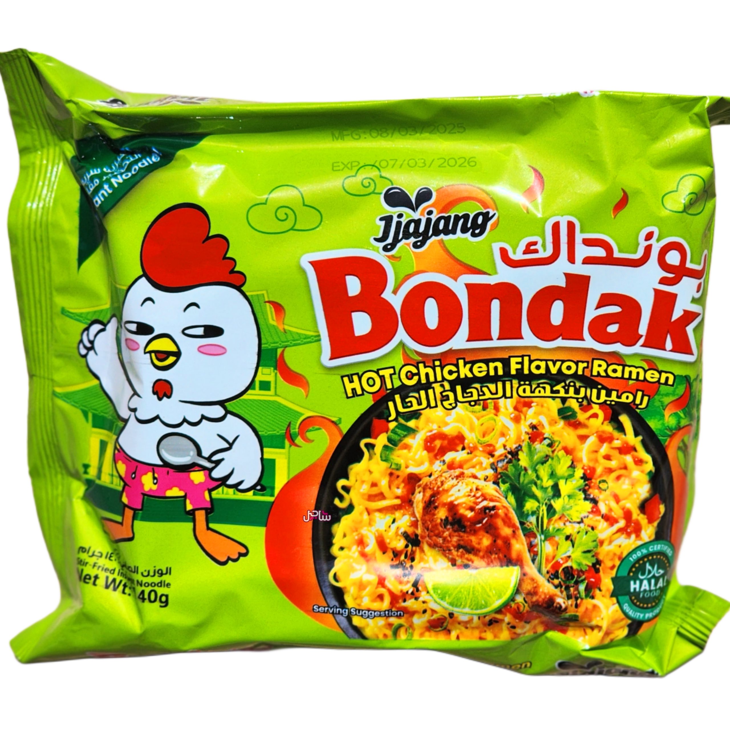 نودل بونداک پاکتی جاجانگ