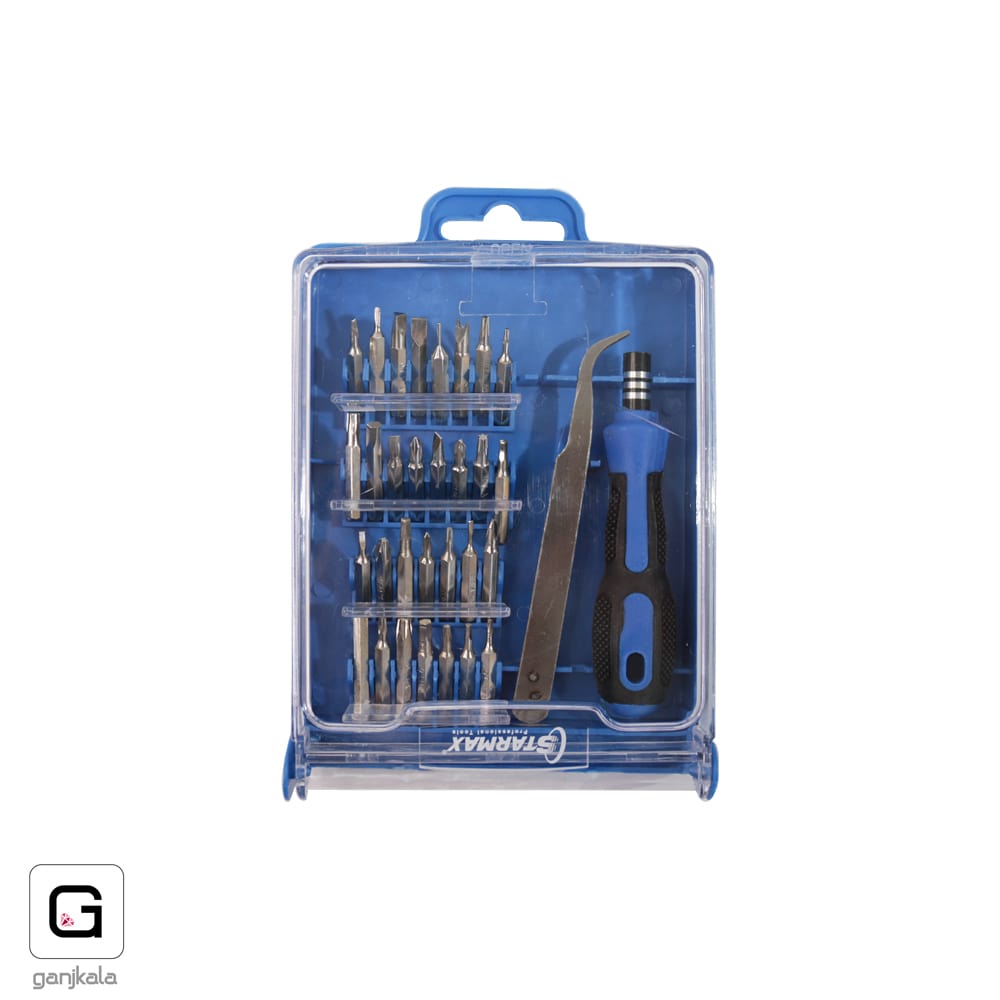 پیچ گوشتی 32 عددی جعبه ای استارمکس