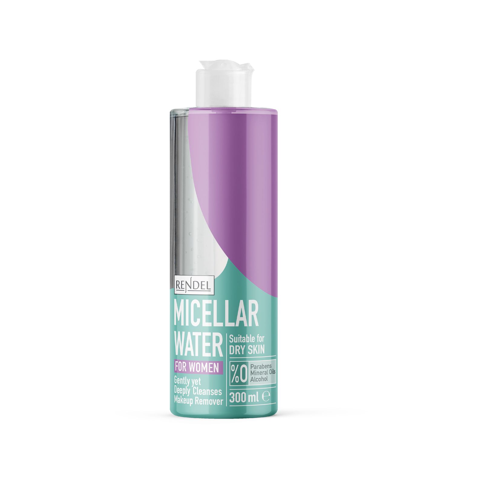 محلول پاک کننده آرایش صورت رندل مدل پوست خشک Dry Skin حجم 300 میلی لیتر