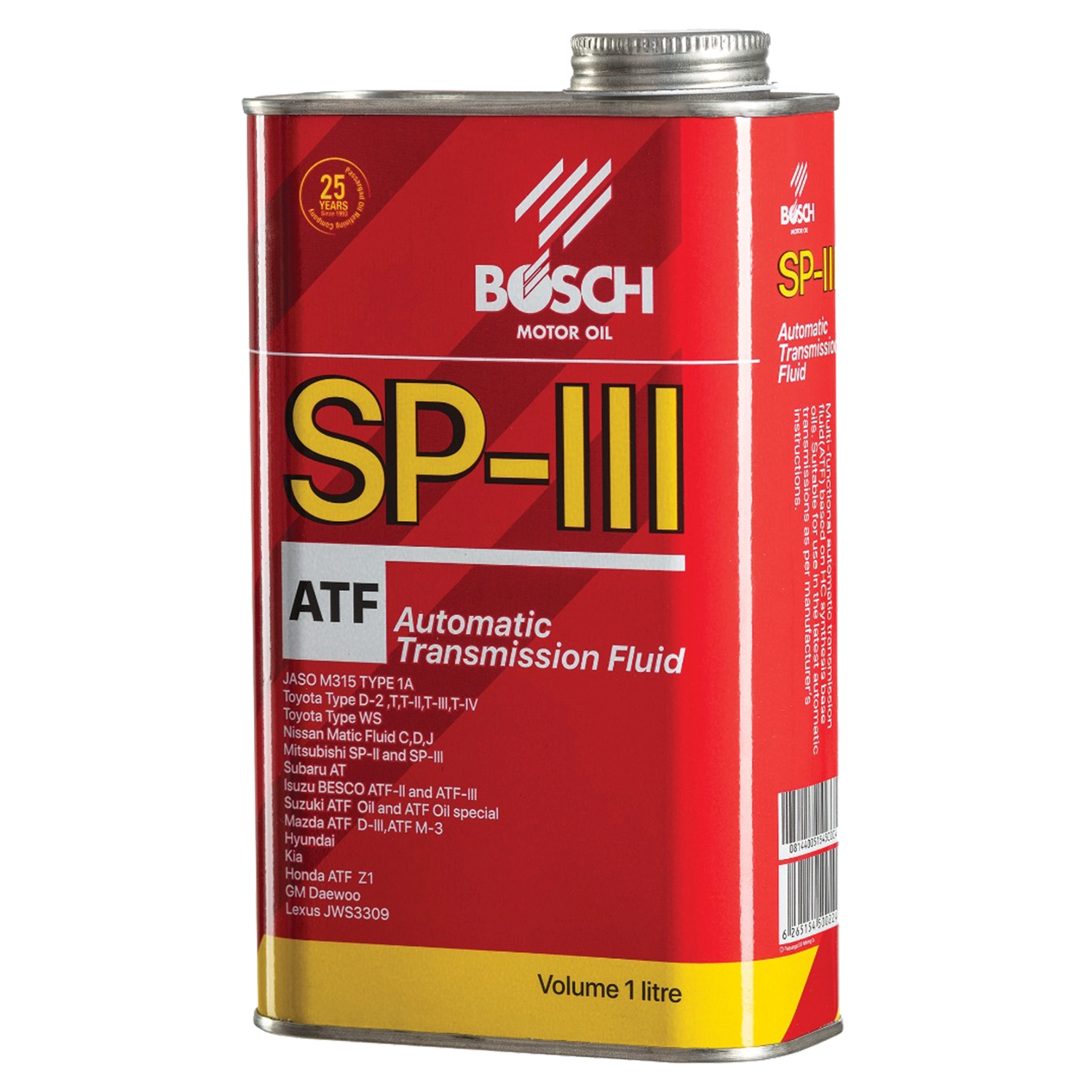 روغن گیربکس دنده اتوماتيک بوش مدل ATF SP III حجم 1 لیتر