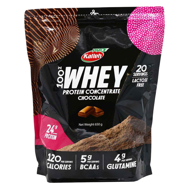 پودر پروتئین وی با طعم شکلات کاله پرو - 650 گرم