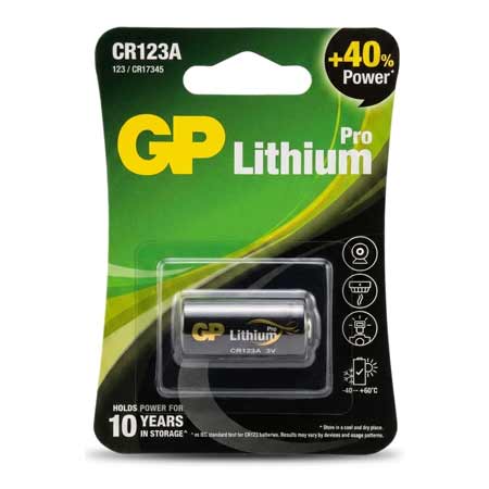 باتری لیتیومی (GP Pro Lithium-CR123A)