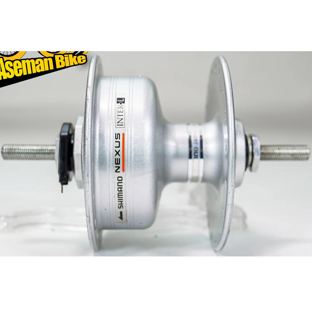 توپی جلو دوچرخه Shimano NEXUS HB-NX20 شیمانو مدل نکسوز 36 سوراخ دینامی کد NX20 ساخت ژاپن dyno front hub 6v - 2.4w generator 36H Japan