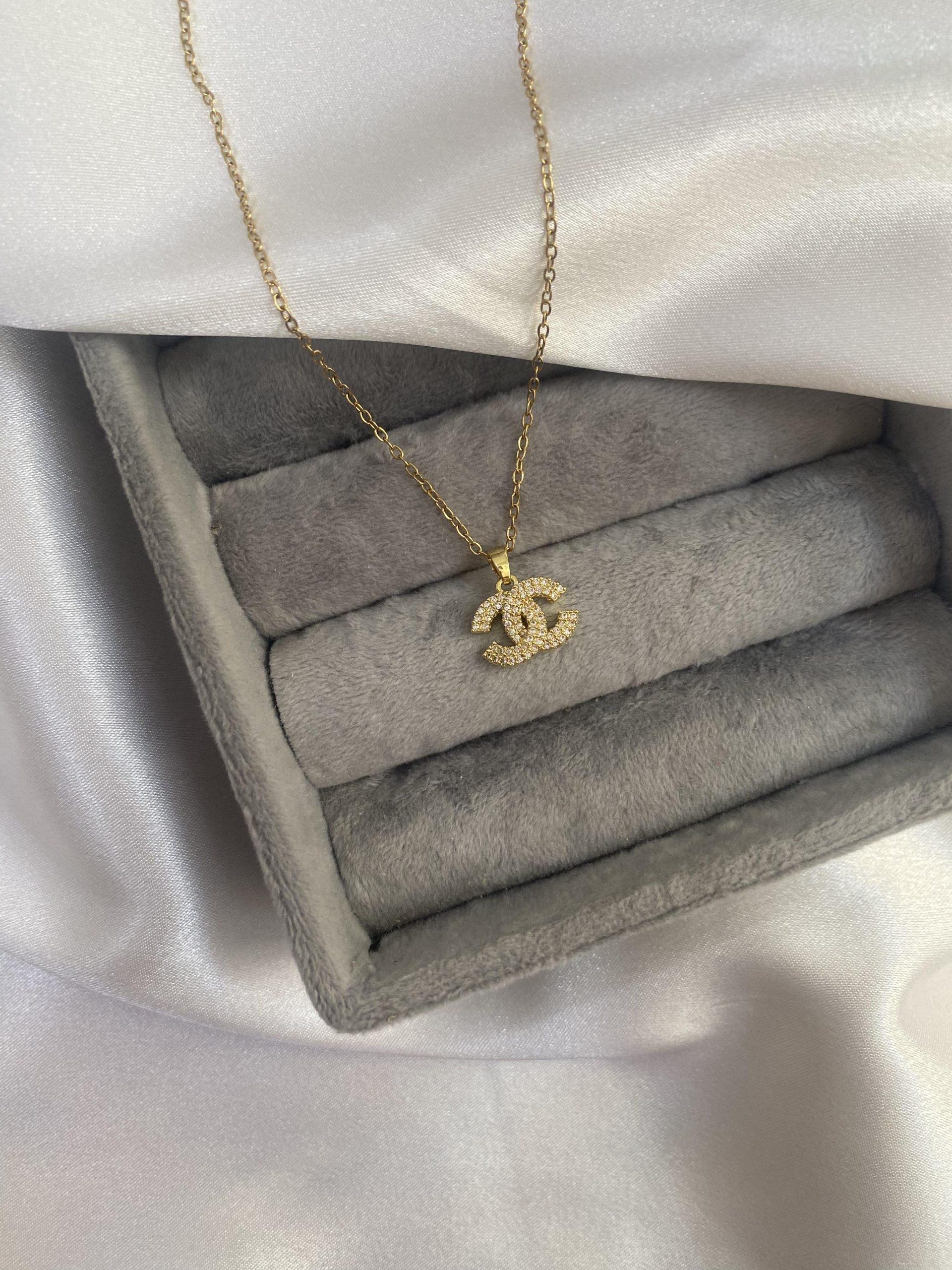 گردنبند  طلایی chanel