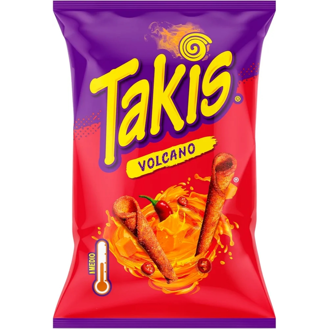 چیپس تاکیس ولکانو (90gr)