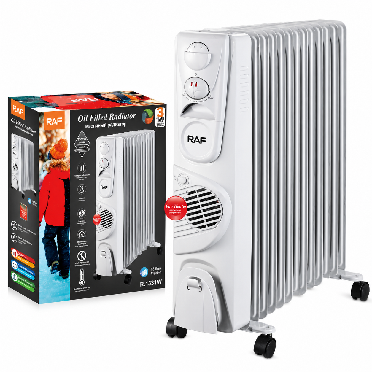 شوفاژ برقی راف مدل R.1331W