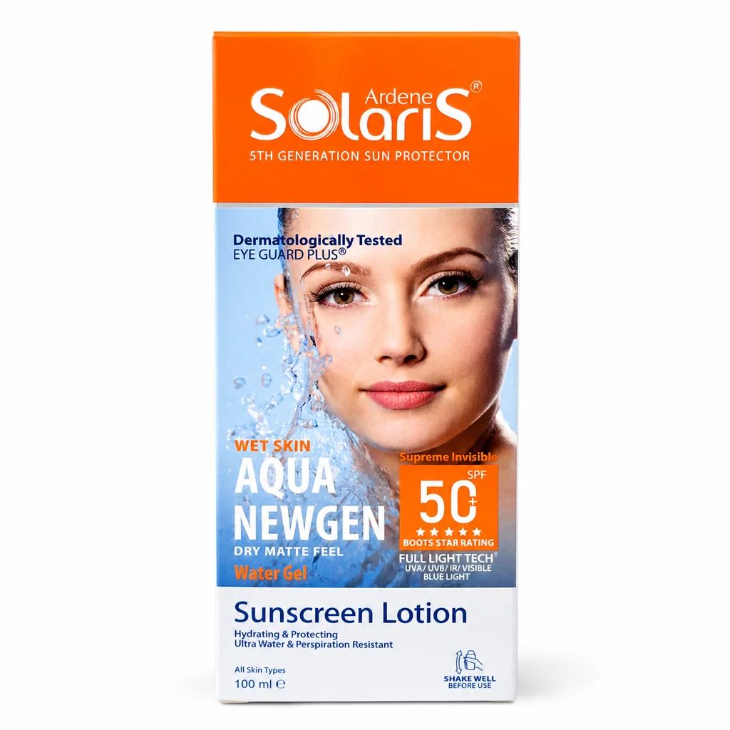 لوسیون ضد آفتاب آردن سولاریس SPF50