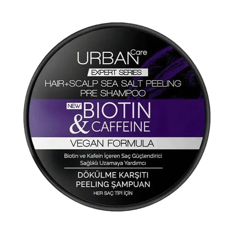 اسکراب کف سر اربن کر کافئین و بیوتین (Urban Care Caffeine & Biotin Scalp)