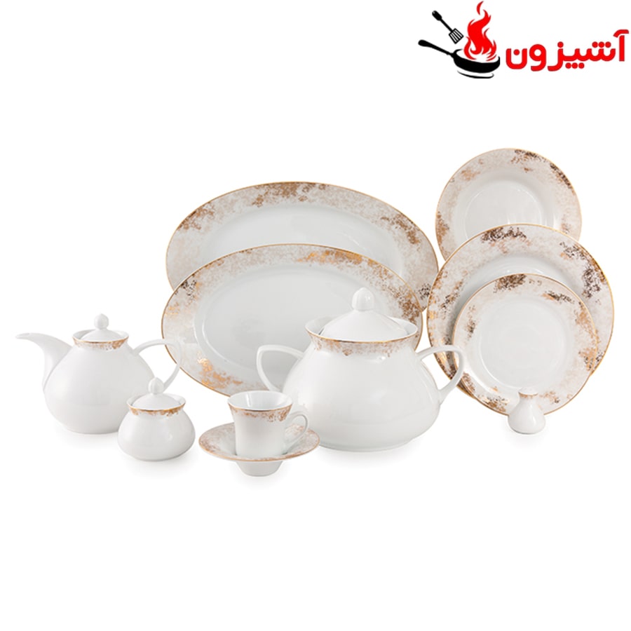 سرویس 108 پارچه 12 نفره طرح کلودیا