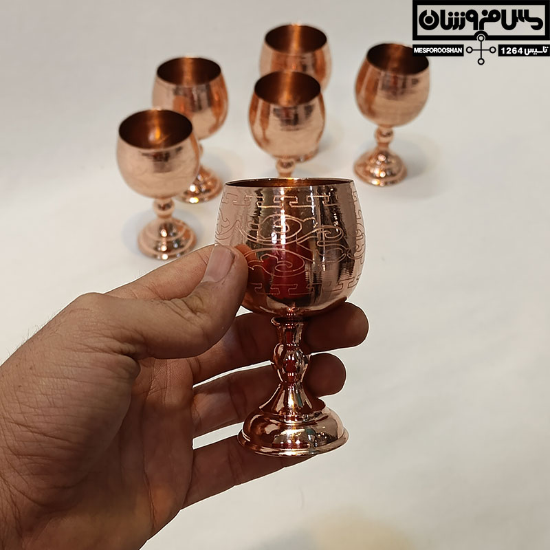 گیلاس مسی سایز 1 مدل جامی