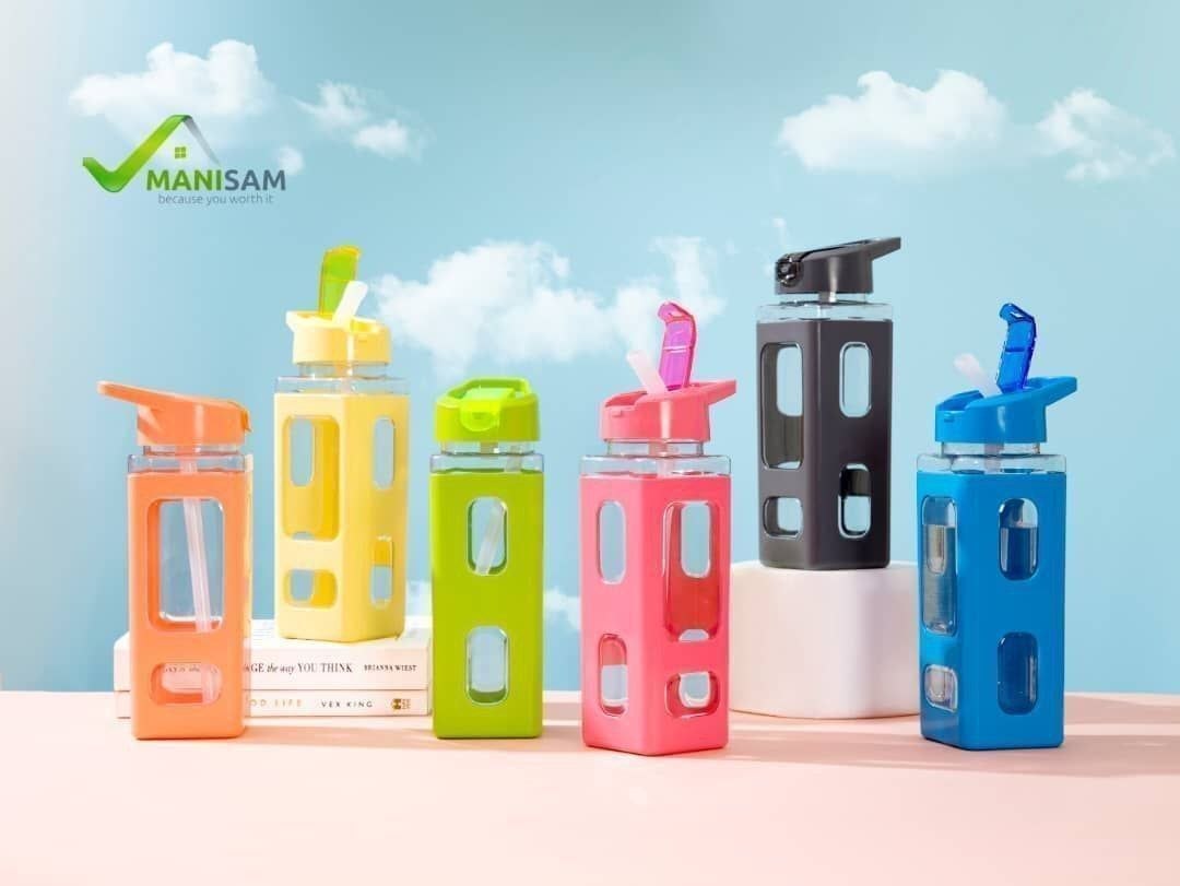 مانیسام قمقمه کاور دار مربع نی دار ۱۹۳۹ | Manisam Square Straw Bottle 1939