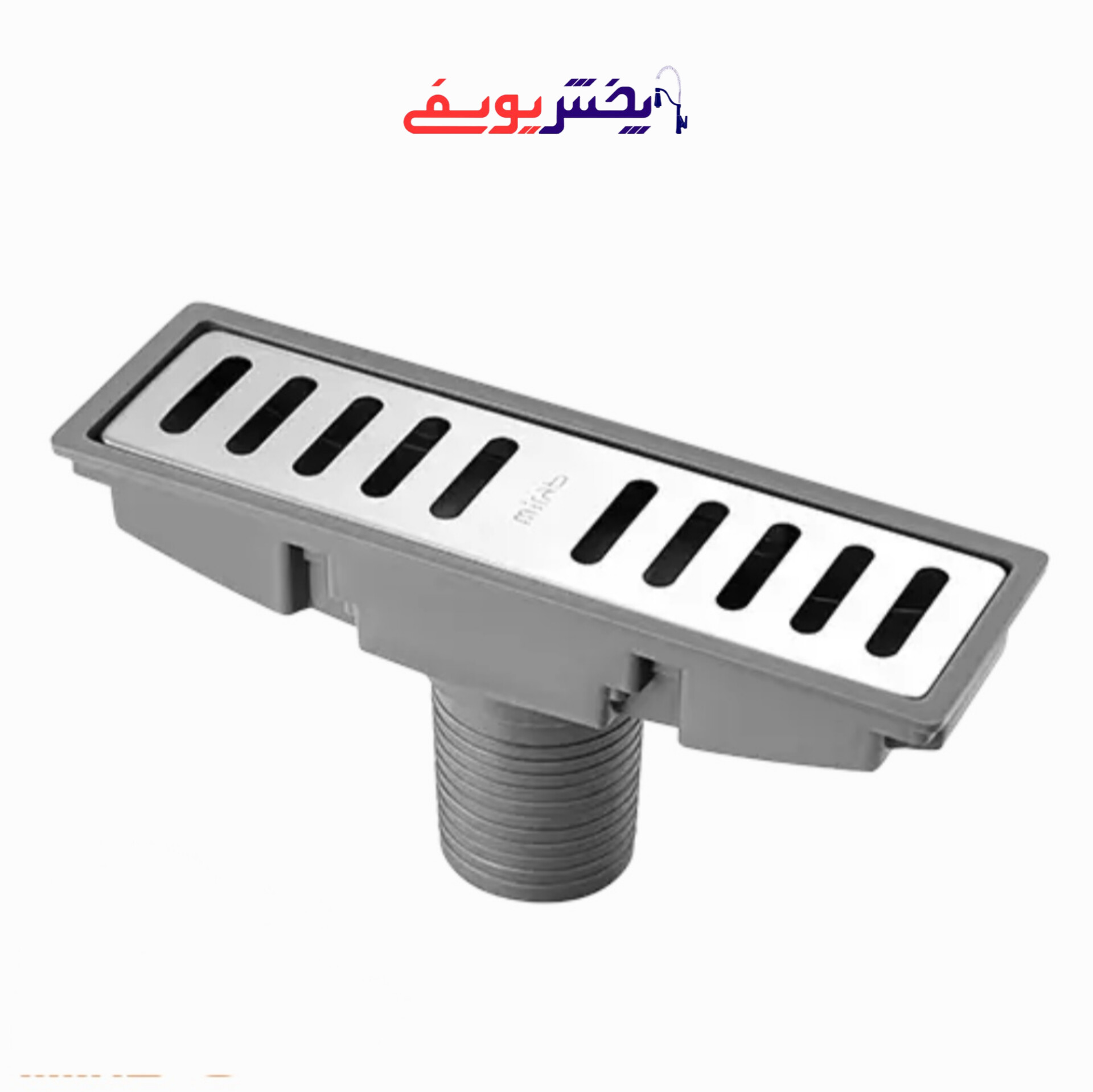 کفشور درب استیل میراب مدل خطی 6*20