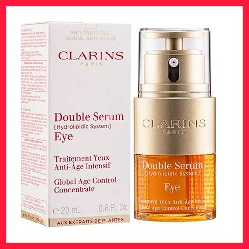 سرم دور چشم جوانساز کلارنس Clarins Double Serum Eye اصل