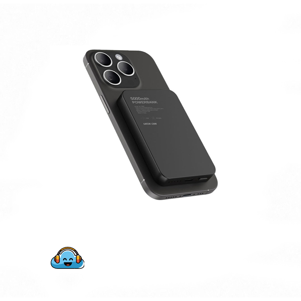 پاوربانک گرین لاین مدل GL-MAG 5 ظرفیت ۵۰۰۰ میلی آمپر مگ سیف Green Lion GL-MAG 5 5000mAh Powerbank