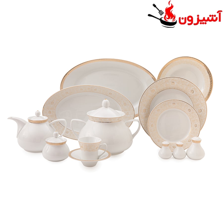 سرویس 108 پارچه 12 نفره طرح مرکاتو