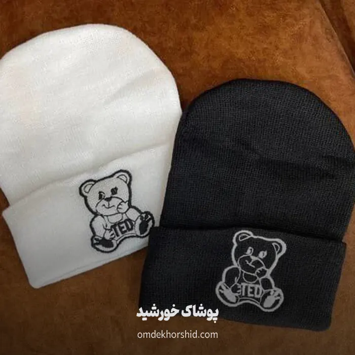 کلاه بافت گلدوزی 7 تدی