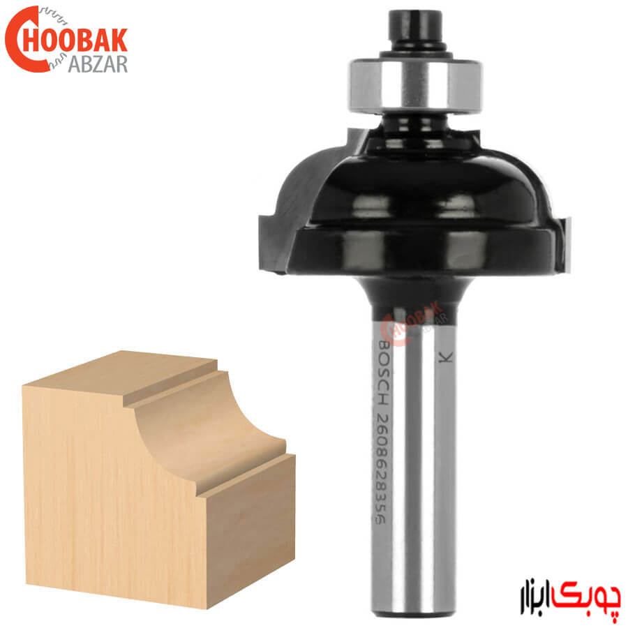 تیغ منحنی لبه دو پله بوش R6.3 کد 2608628356