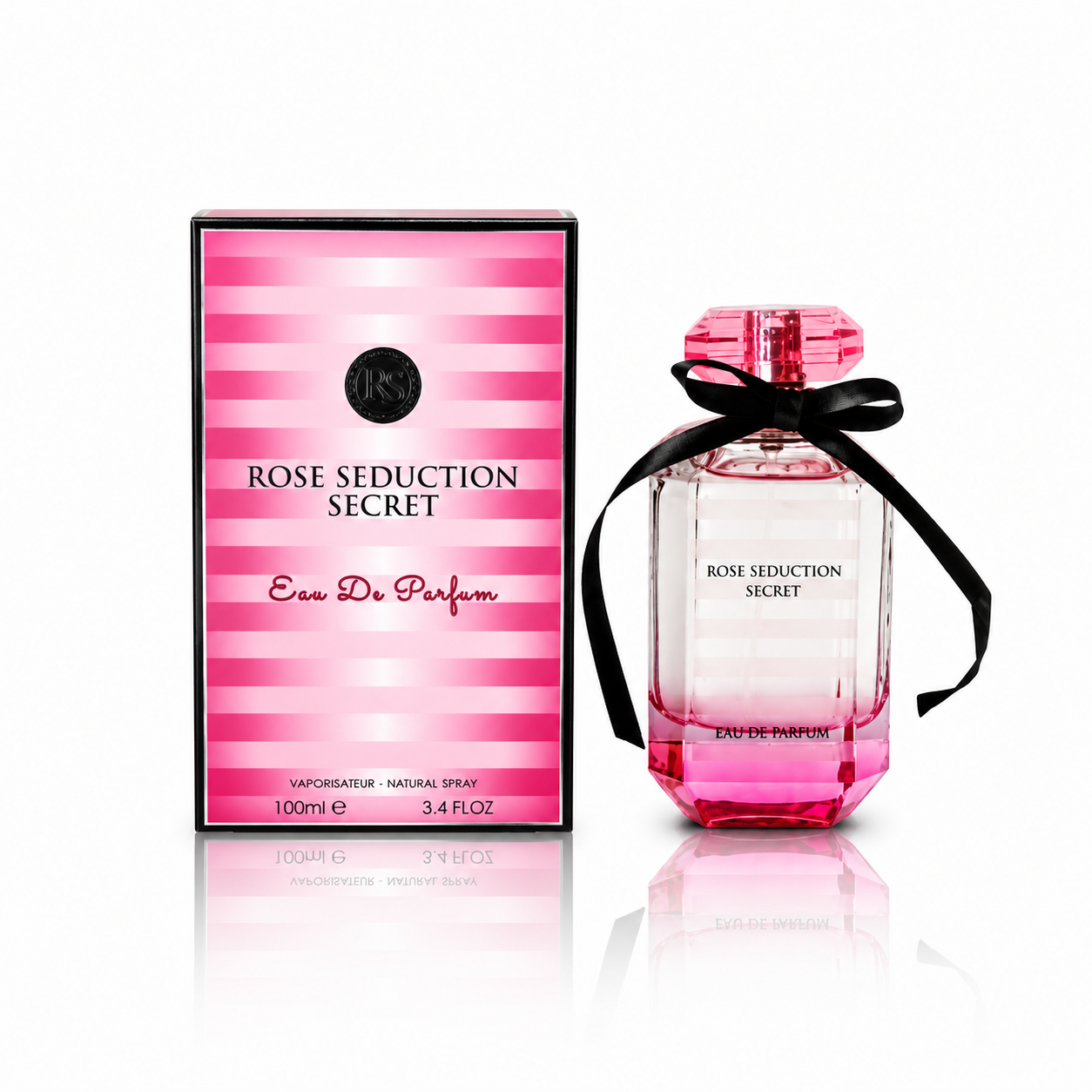 عطر ادکلن رز سداکشن سکرت فراگرنس ورد حجم 100میل ROSE SEDUCTION SECRET