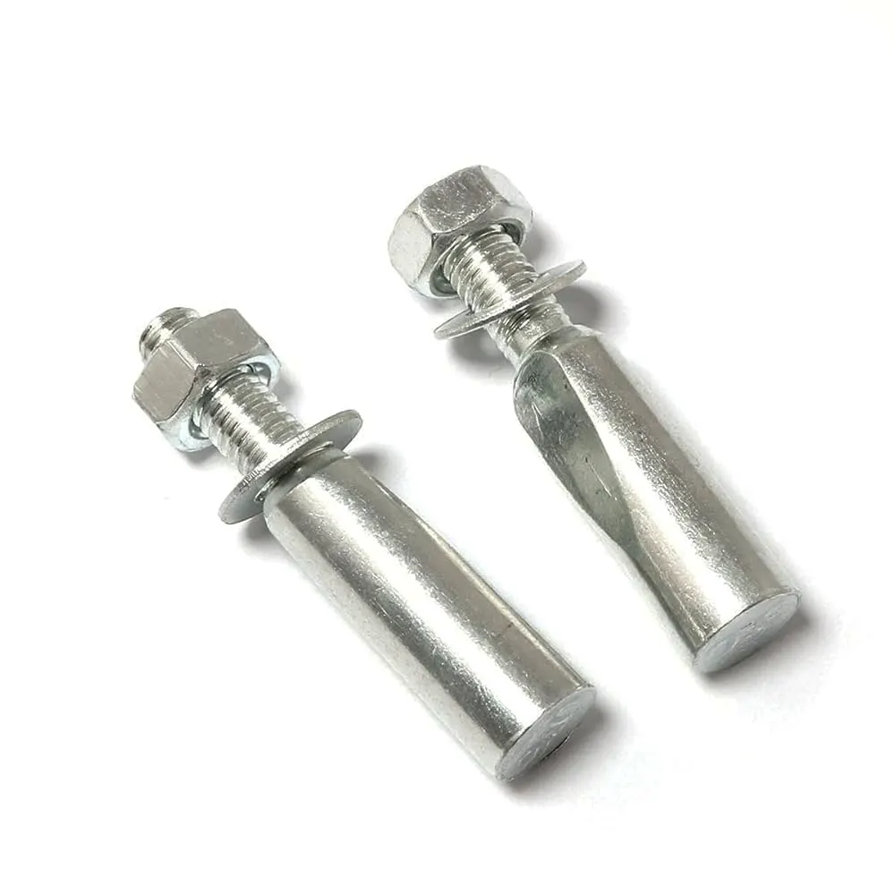 میخ رکاب دوچرخه مدل M3 نقره ای 2PCS Bicycle Pins Toy Bike Crutch Pins 8.6x40mm