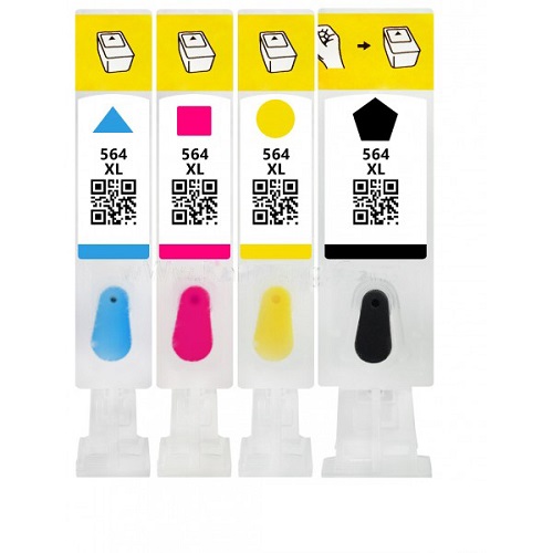 کارتریج قابل شارژ جوهرافشان 564 اچ پی Refillable 564 hp cartridge