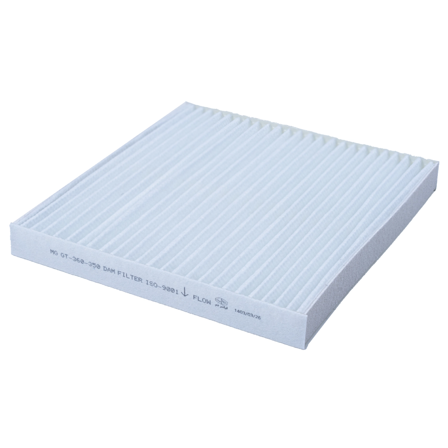 فیلتر کابین خودرو دم مدل 56561062 توری دار مناسب ام جی  360