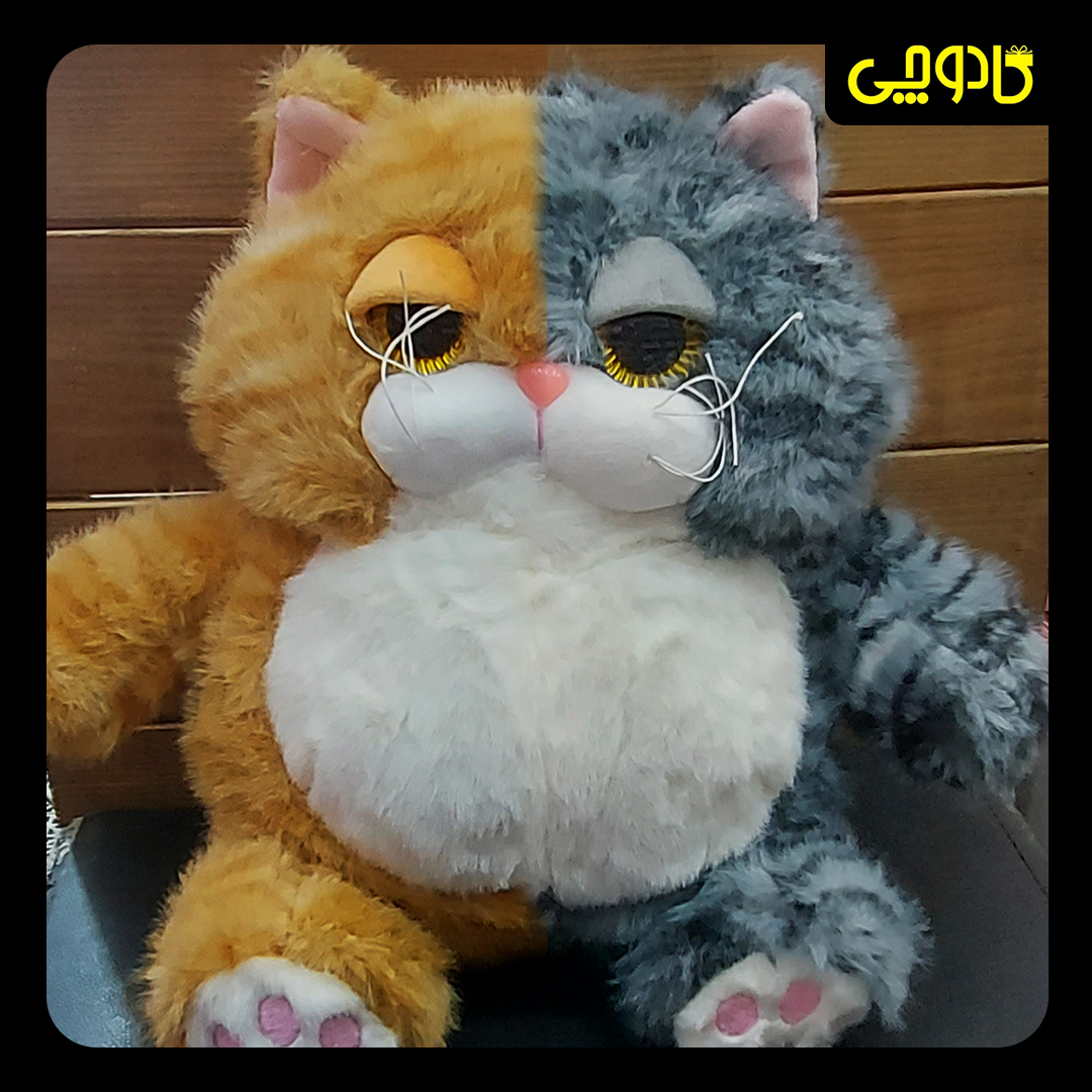 عروسک گربهی تپلی 35 سانتی