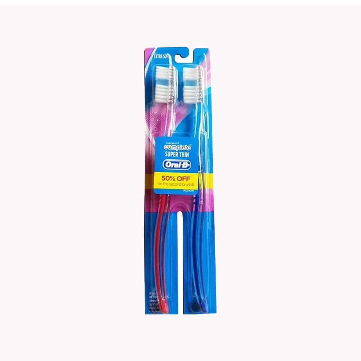 مسواک دوقلو اورال بی Oral-B مدل اکسترا سافت سری Complete