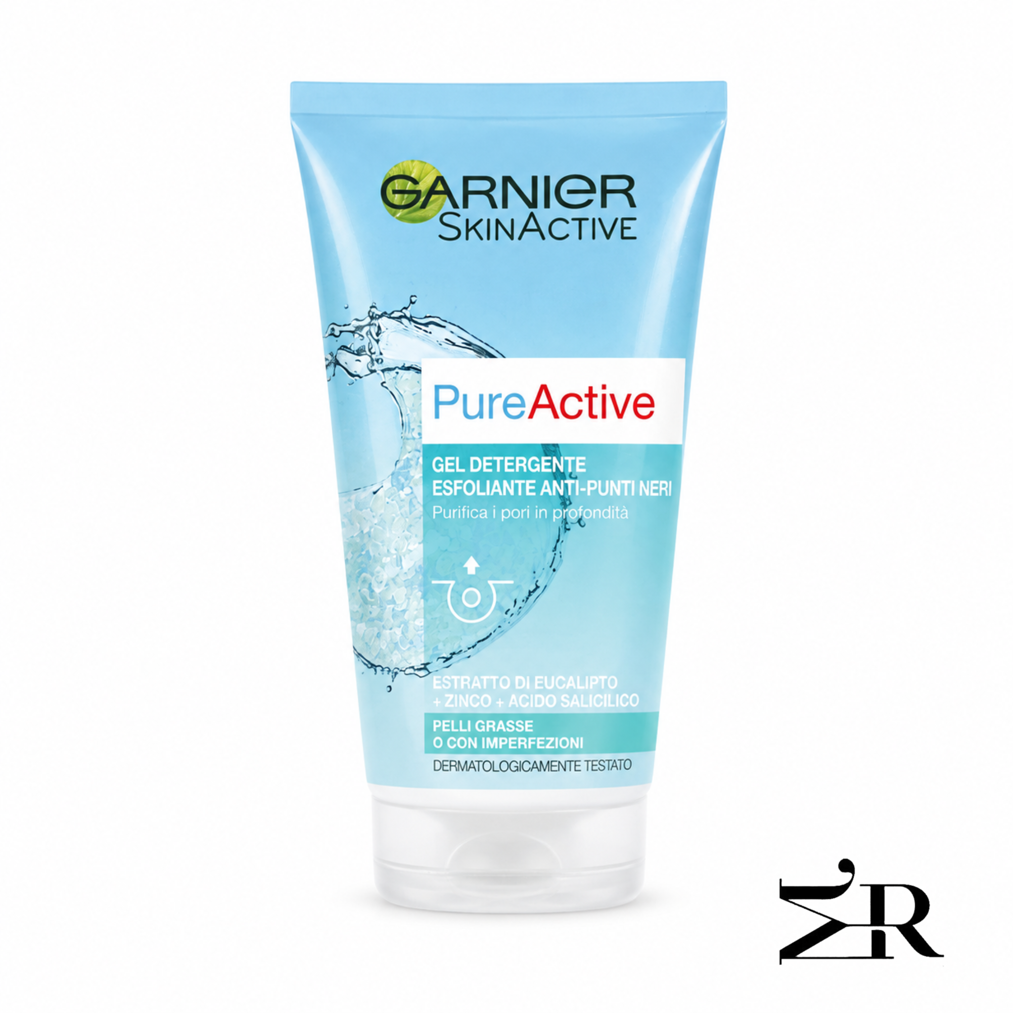 ژل شستشو و لایه‌بردار ضد جوش سرسیاه گارنیر|  Pure Active | حجم 150 میلی‌لیتر