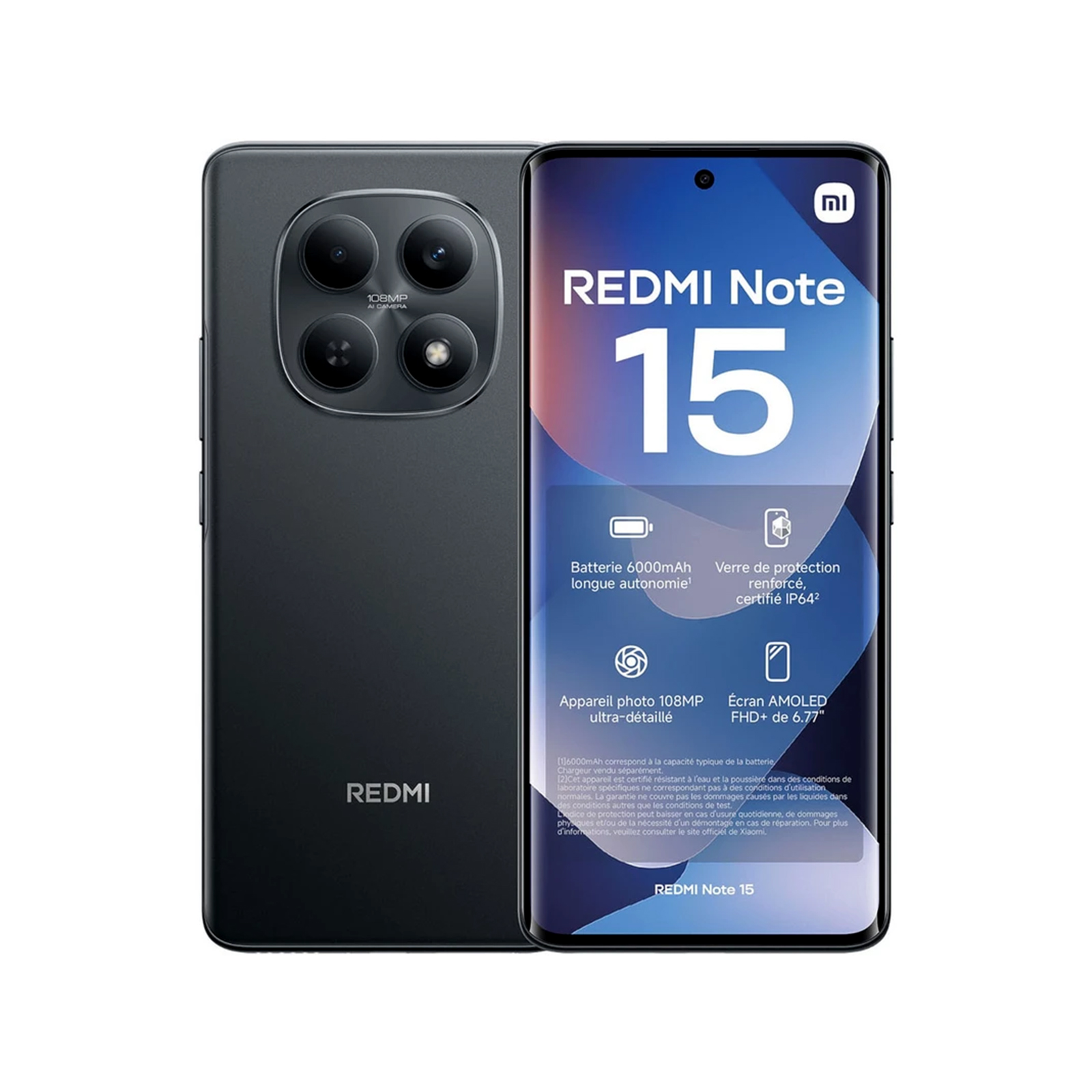 گوشی شیائومی REDMI NOTE 15 4G ظرفیت 256 گیگابایت و رم 8 گیگابایت ( رام و پک گلوبال )