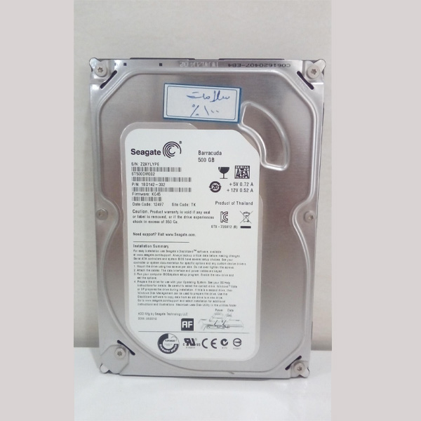 هارد 500 گیگ SEAGATE- سلامت 100%