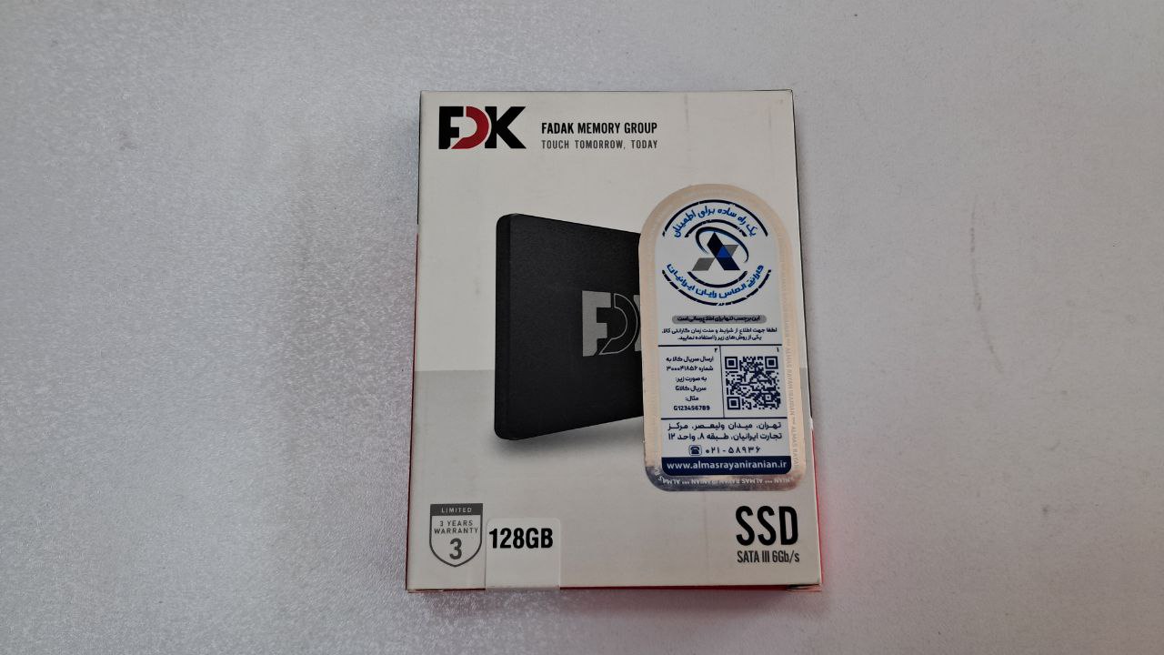 حافظه SSD اینترنال FDK 128GB