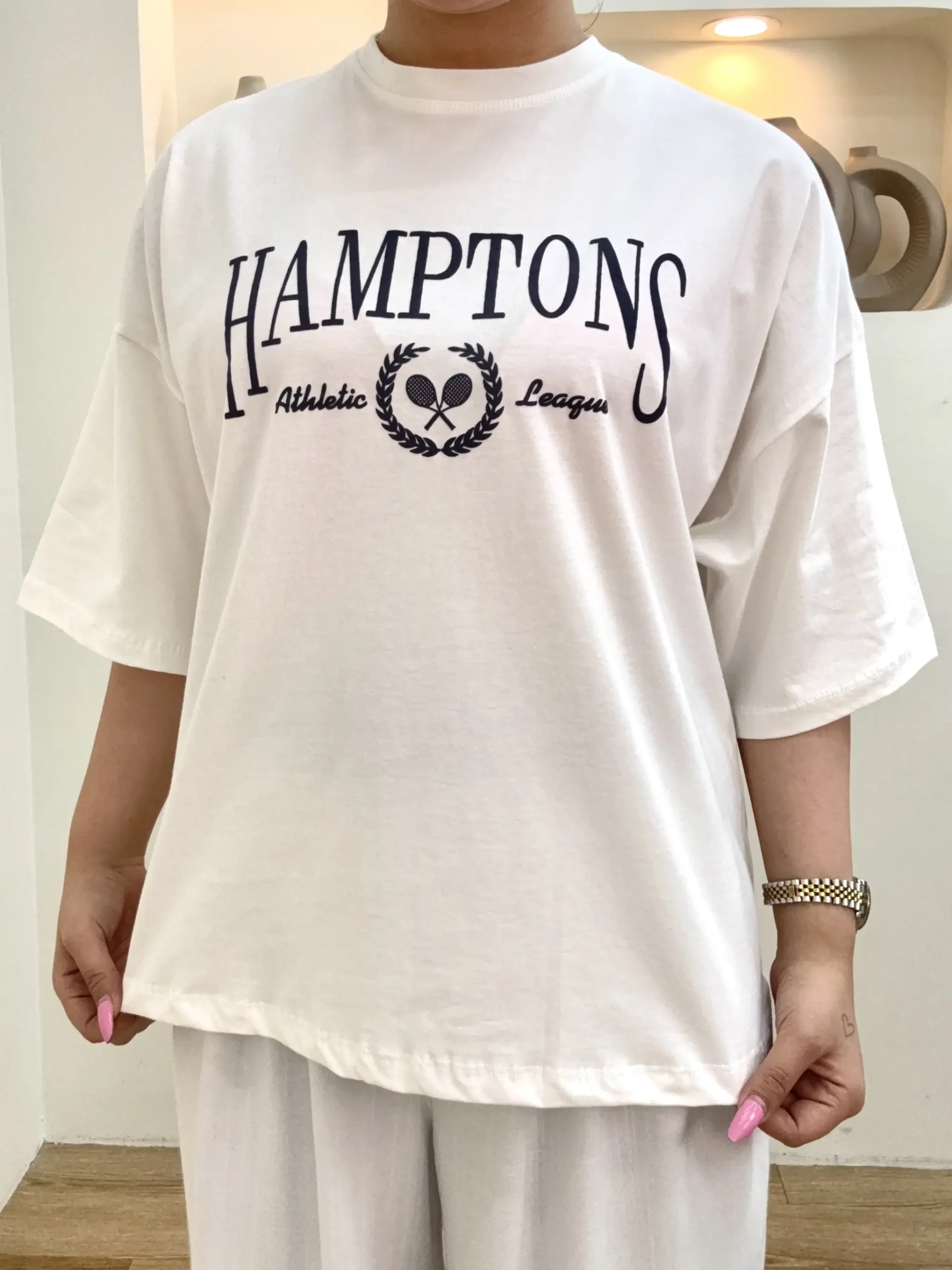 تیشرت 11866hamptons - سفید