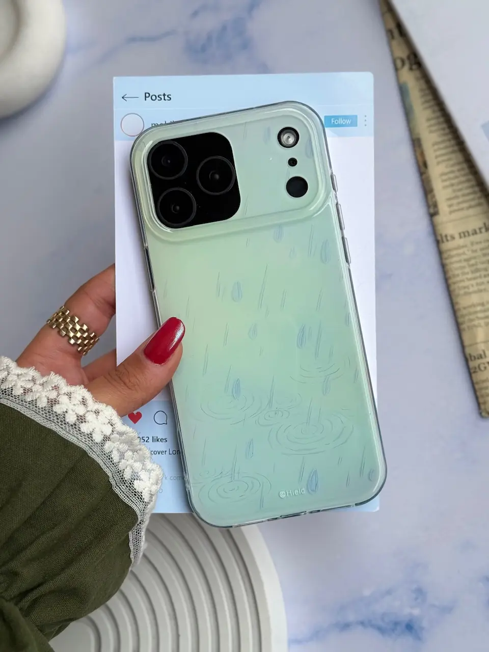 قاب آیفون Rain Whisper