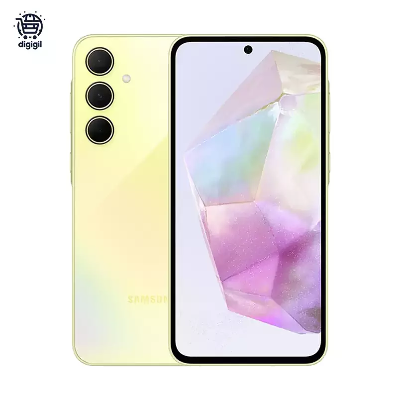 گوشی موبايل سامسونگ مدل Galaxy A35 5G ظرفیت 256 گیگابایت رم 8 گیگابایت - ویتنام - زرد, 18 ماه گارانتی شرکتی