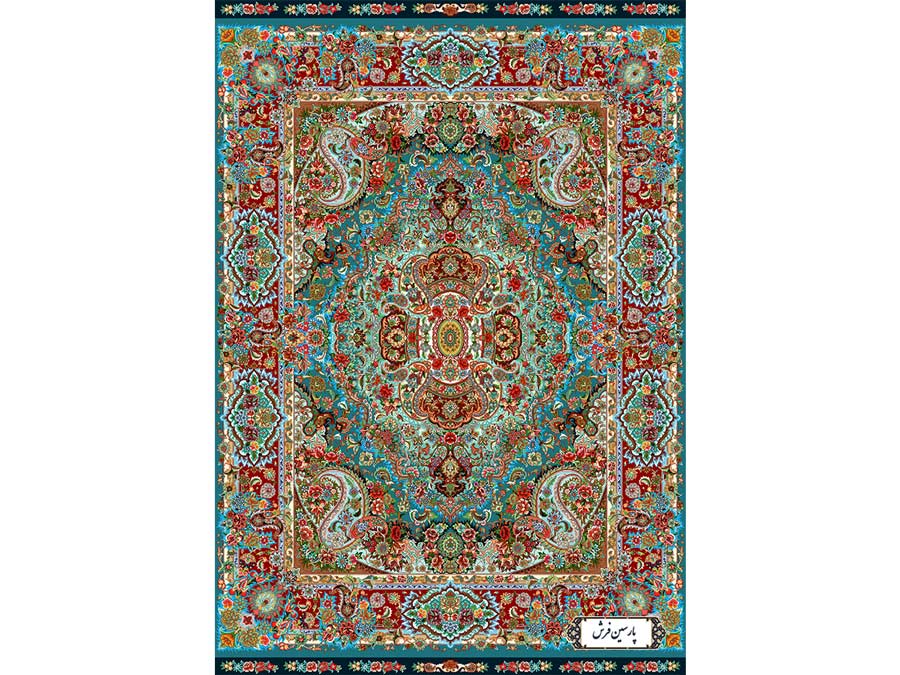 نخ و نقشه فرش سالاری تبریز - کد NZ2874