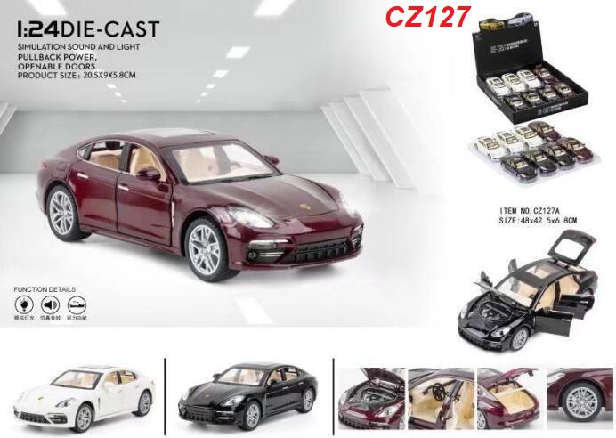ماشین فلزی پورشه پانامرا مدل DIE-CAST 1:24