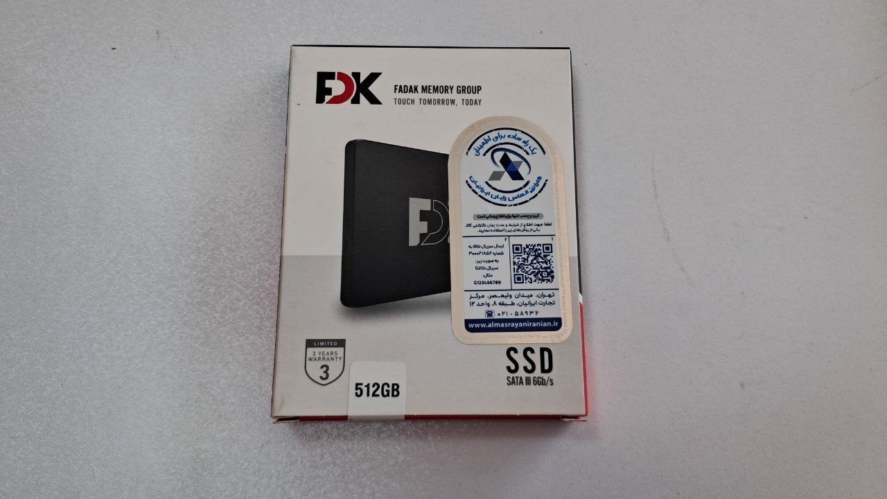 حافظه SSD اینترنال FDK 512GB