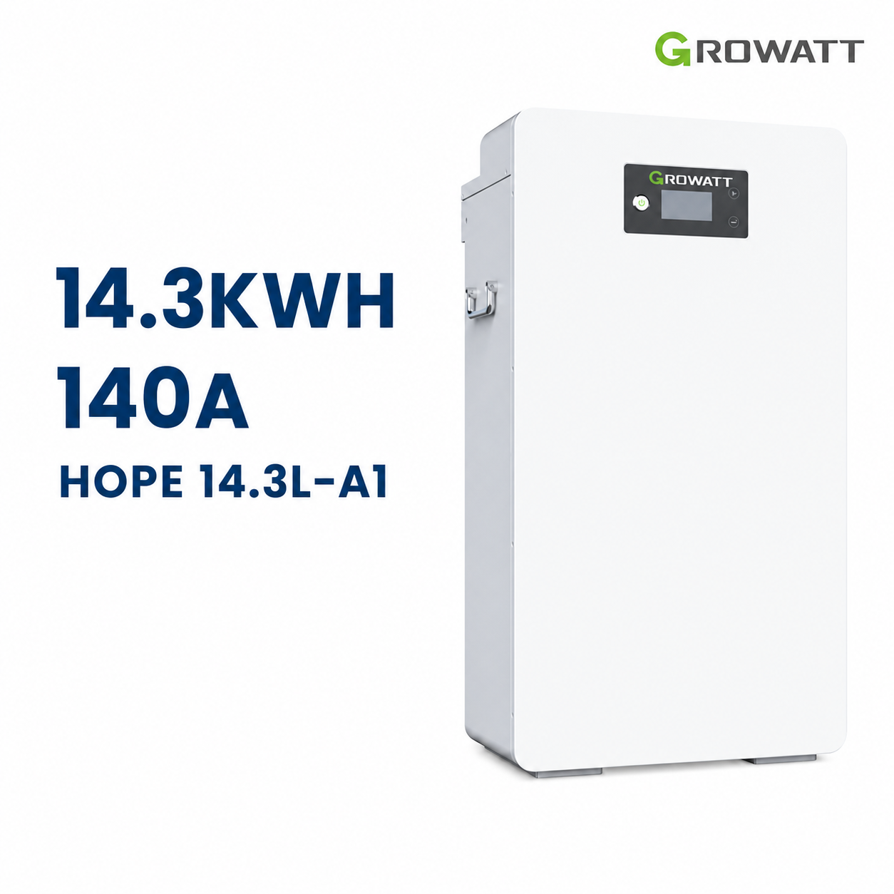 باتری لیتیومی گرووات 14.3 کیلووات ساعت مدل Growatt HOPE 14.3L-A1 LiFePO4
