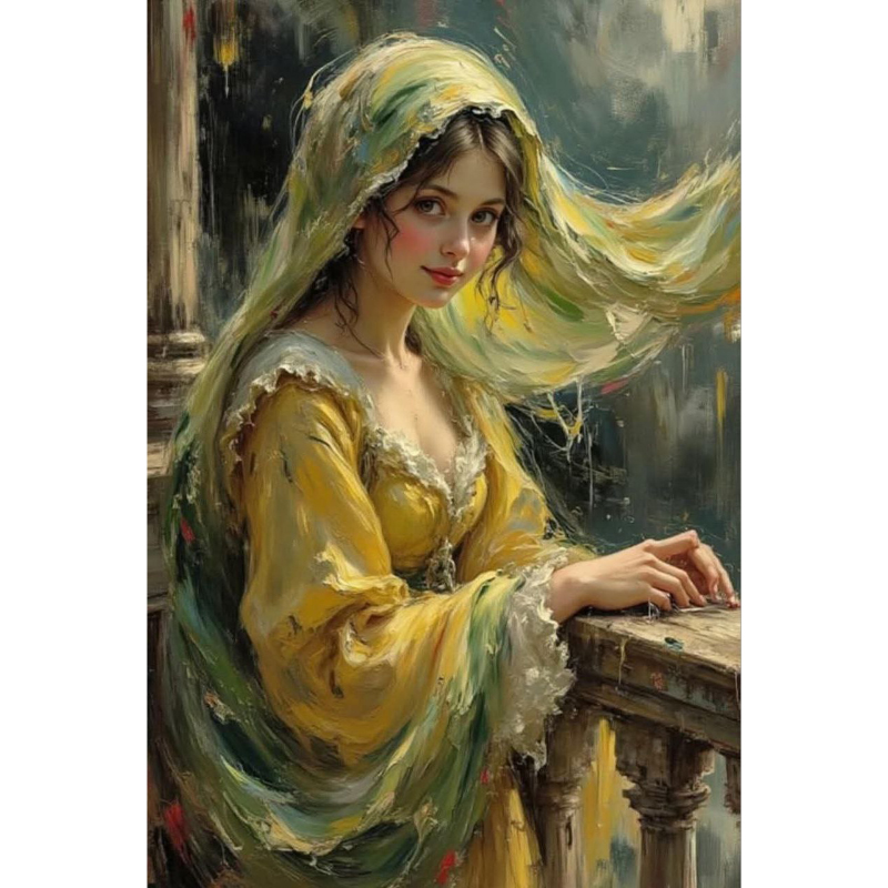 تابلو نقاشی الماسی بزرگسال کد 0097
