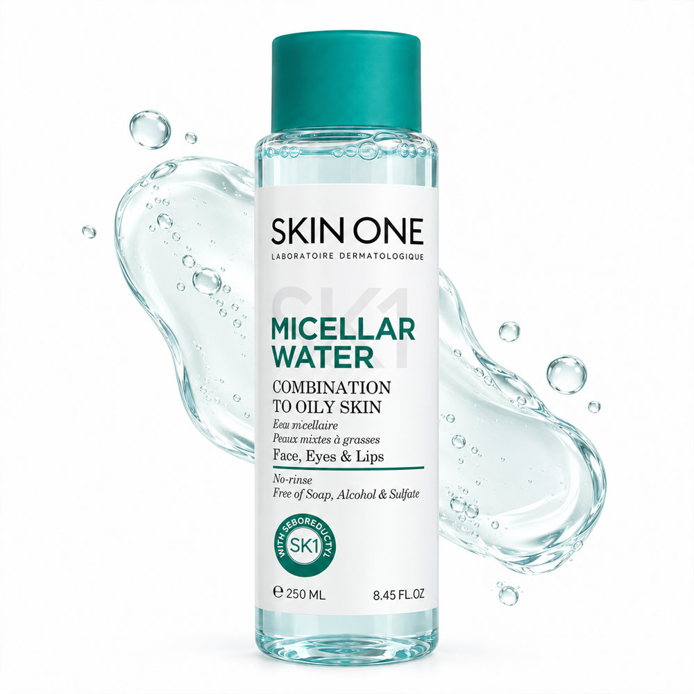 میسلار واتر پوست مختلط تا چرب اسکین وان / Skin One