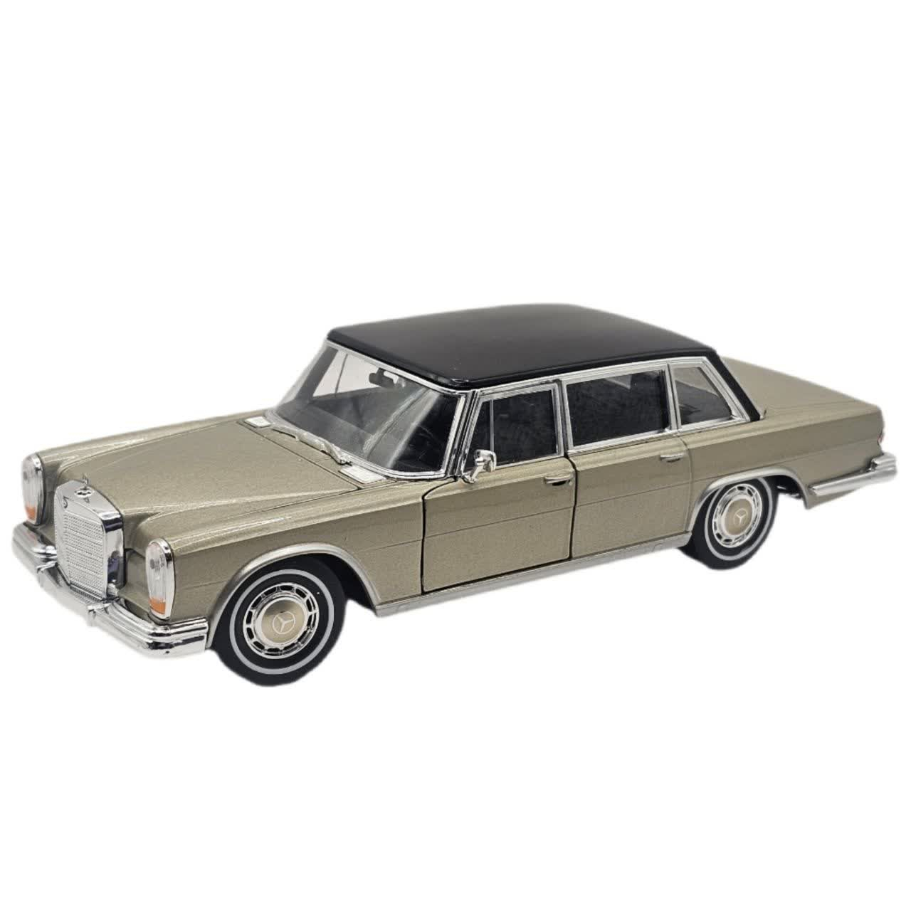 ماکت ماشین ناب سل مدل مرسدس بنز فلزی 1963 ولی کد 1:24MERCEDES BENZ600