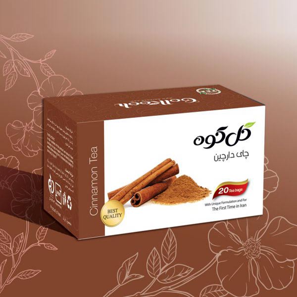 چای دارچین صد در صد طبیعی گل کوه ( ۲۰ عددی )