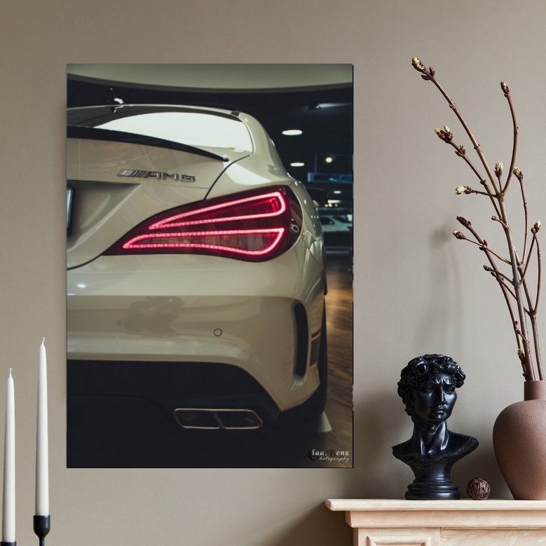 تابلو شاسی ماشین مرسدس بنز AMG